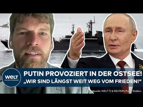 OSTSEE: Putin stichelt! Experte knallhart! Westen kann nicht mit „Friedensregeln“ reagieren