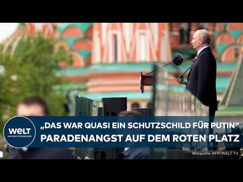 PARADE IN MOSKAU: „Erniedrigend für Wladimir Putin“? General a.D. Kather über Angst am Roten Platz