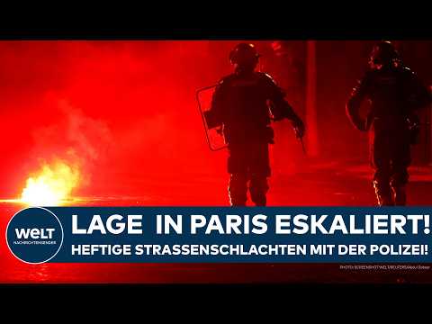 PARIS: Nach Champions-League-Sieg! Lage eskaliert! Straßenschlachten mit der Polizei! Festnahmen!