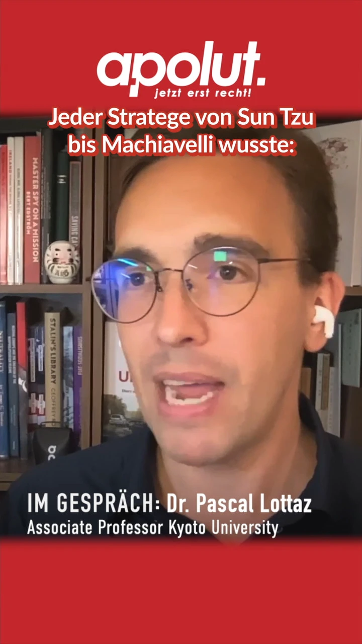 Pascal Lottaz: Man muss seinen Feind verstehen! (Teaser)