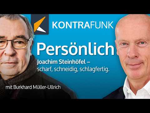 Persönlich: Joachim Nikolaus Steinhöfel – Scharf, schneidig, schlagfertig Persönlich: Joachim Nikolaus Steinhöfel – Scharf, schneidig, schlagfertig