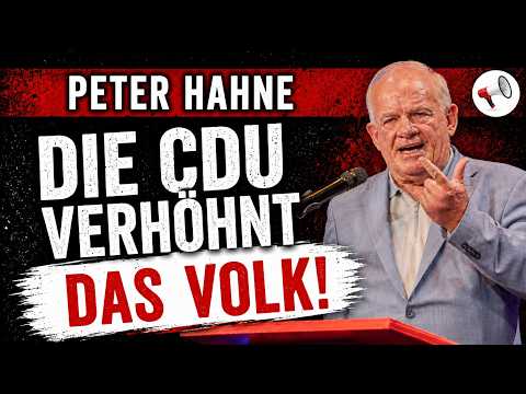 Peter Hahne: Merz wollte die AfD halbieren – jetzt zerlegt er die CDU und verhöhnt das Volk