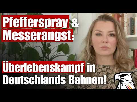 Pfefferspray & Messerangst: Überlebenskampf in Deutschlands Bahnen! | Ewa Schwarz