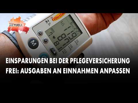 Pflegeversicherung: Frei rechnet mit Einsparungen