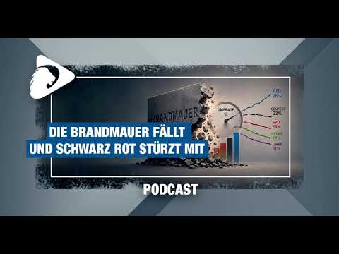 PODCAST: Die Brandmauer fällt und Schwarz-Rot stürzt mit