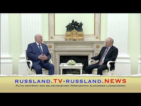 Putin empfängt den belarussischen Präsidenten Alexander Lukaschenko