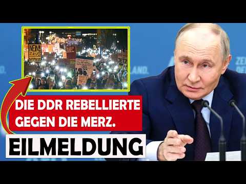 Putin ruft an OSTDEUTSCHLAND vereint sich gegen MERZ!   OST AUFSTAND gegen MERZ!   System BRICHT!
