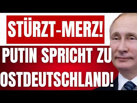 PUTIN wendet sich an OSTDEUTSCHE BÜRGER! – BEFREIT euch von MERZ! – Ich helfe euch! – 2+4 Vertrag!