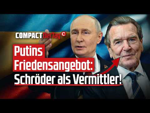 Putins Friedensangebot: Schröder als Vermittler!💥