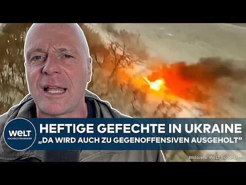 PUTINS KRIEG: Heftige Gefechte an Front! Russland und Ukraine starten Offensiven