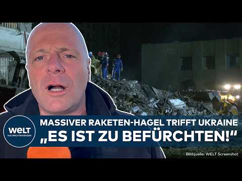 PUTINS KRIEG: Russland feuert massiv auf Ukraine! Rakete trifft Wohnhaus! Viele Tote in Kiew