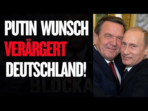 Putins Schröder-Karte🚨Berlin verliert die Kontrolle💥Ist Alt-Kanzler Schröder die letzte Hoffnung💥