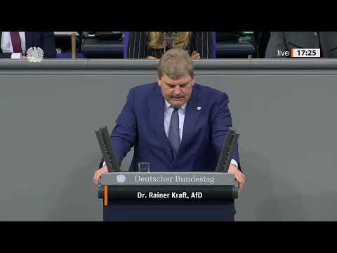 Rainer Kraft zerlegt Klima-Ideologie im Bundestag!