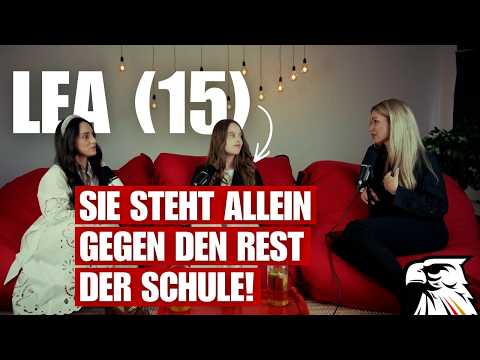 Respekt! LEA (15) steht allein gegen den Rest der Schule – Der hohe Preis für ihren Patriotismus!