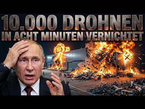 RUSSLAND GLAUBTE BEREITS AN DEN SIEG: DANN LÖSCHTE DIE UKRAINE 10.000 DROHNEN IN ACHT MINUTEN AUS.