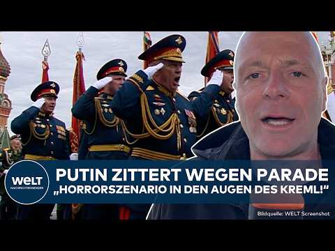 RUSSLAND: Putin zittert! Moskau ändert Ablauf der Parade auf Rotem Platz wegen Ukraine