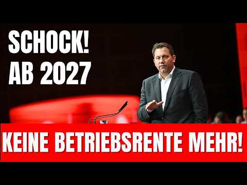 SCHOCK: Betriebsrente abgeschafft