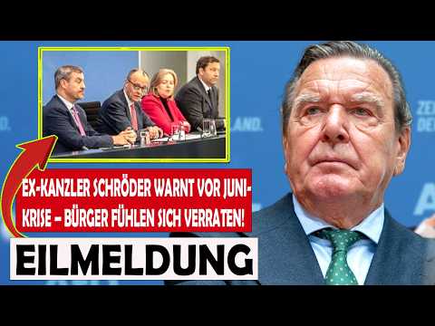 SCHRÖDER schlägt Alarm Ab Juni trifft es ALLE Bürger – ÖRR schweigt weiter!