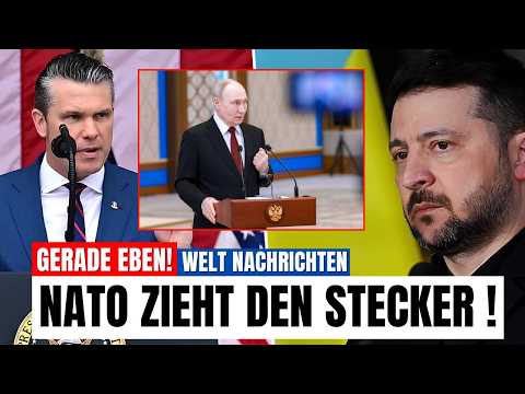 SENSATION! Nato zieht vor PUTIN zurück und lässt ihn machen