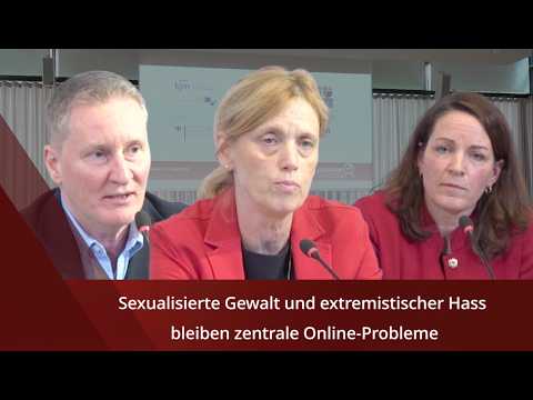 Sexualisierte Gewalt und extremistischer Hass bleiben zentrale Online-Probleme