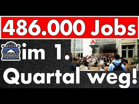 Sie zerstören Deutschland! 486.000 Jobs in 3 Monaten weg – Aber wir brauchen mehr Zuwanderung!