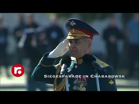 Siegesparade in Chabarowsk