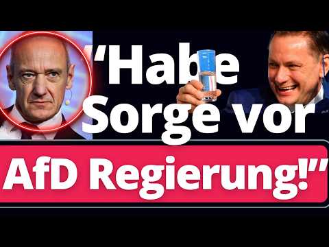 Siemens Boss warnt vor AfD! Ich lieg am Boden! Der nächste ohne Ahnung!