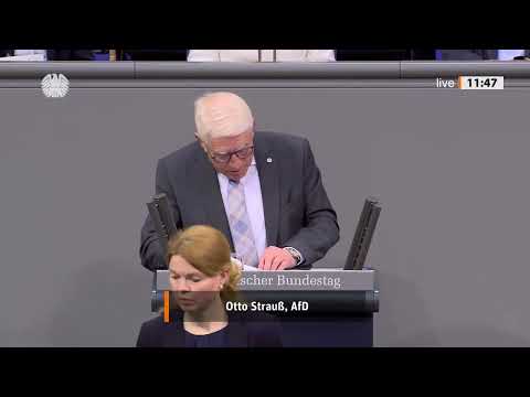 SKANDAL IN BERLIN Mobilitäts-Hammer im Bundestag! Otto Strauß zerlegt die Regierung