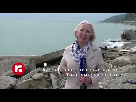 Sotschi bereitet sich auf die Tourismussaison vor