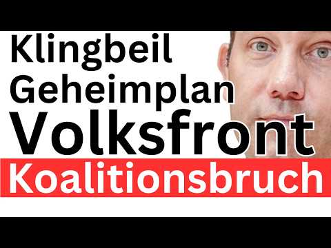 SPD Koalitionsbruch ❌ Klingbeil Volksfront ❌