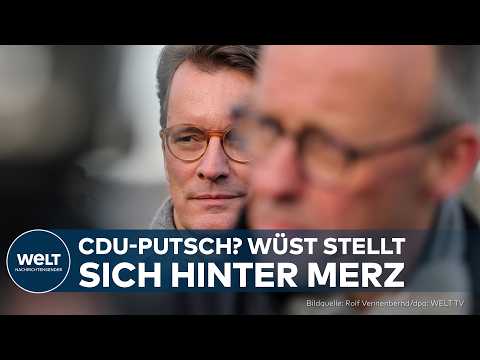 SPEKULATIONEN ÜBER „KANZLERTAUSCH“: Hendrik Wüst bezieht klar Stellung! Unterstützung für Merz
