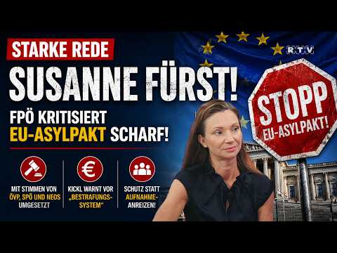 Starke Rede von FPÖ-Außenpolitiksprecherin Susanne Fürst!