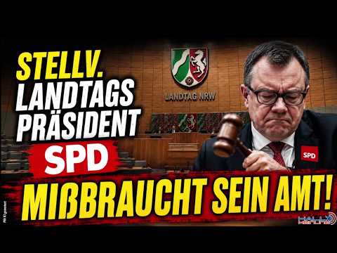 Stellv. NRW-Landtagspräsident SPD, Amtsmissbrauch?