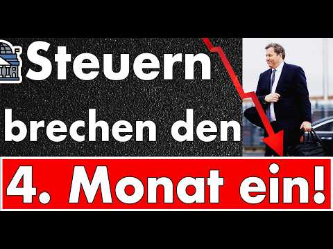 Steuereinnahmen brechen im April weiter weg! Defizit in 4 Monaten bei 41 Mrd. Euro – Finanzkrise 2.0