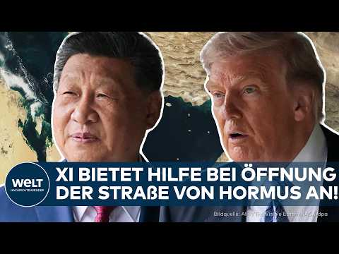 STRAẞE VON HORMUS: Trumps großspurige Ankündigung! China soll Hilfe bei Öffnung angeboten haben!