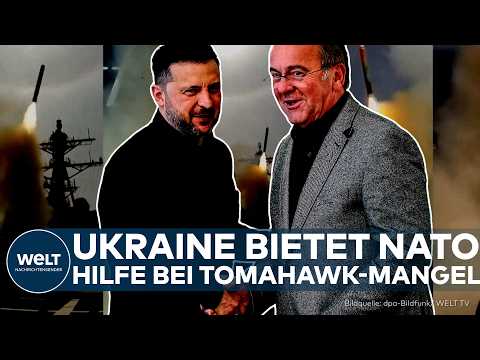 TOMAHAWK-RAKETEN: Ukraine will NATO-Lücken mit Drohnen und Raketen schließen