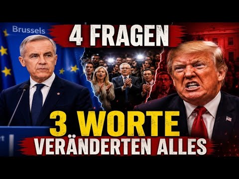 Trump hörte drei Worte – alles explodierte.