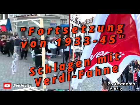 „Trump macht alles kaputt“ Protestdemo gegen den Israelischen Botschafters Die Linke Leipzig 28.4.26