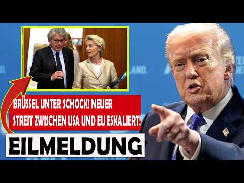 Trump verkündet das Ende der EU und verklagt die EU Kommission! – Beamte werden verhaftet
