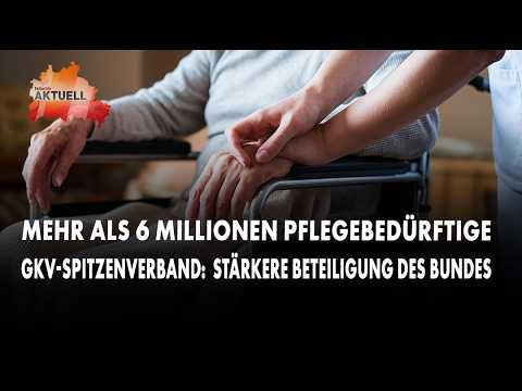 Über 6 Millionen Pflegebedürftige