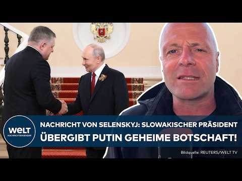 UKRAINE-KRIEG: „Eine Botschaft für Putin“ – Bringt Fico ein Angebot von Selenskyj in den Kreml?