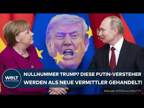 UKRAINE-KRIEG – geheime Friedenspläne: Merkel statt Schröder? Neue Namen für Gespräche mit Putin