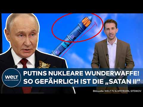 UKRAINE-KRIEG: „Satan II“ könnte zum massiven Problem werden! Das kann Putins neue Wunderwaffe