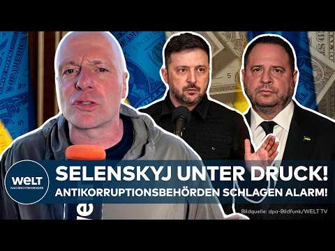 UKRAINE-KRIEG: Selenskyj unter Druck! Geldwäsche-Skandal und Krieg treffen die Ukraine hart!