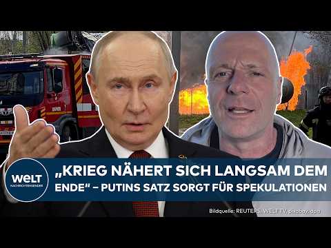 UKRAINE-KRIEG: „Tankstellen werden massiv angegriffen!“ | Putin spricht plötzlich vom Kriegsende!