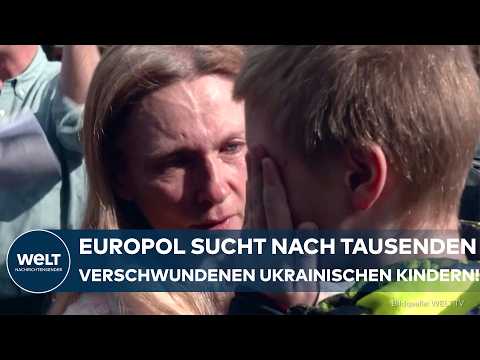 UKRAINE: Mehr als 20.000 Kinder aus Kriegsgebieten verschleppt! Europol verfolgt Spur nach Russland!