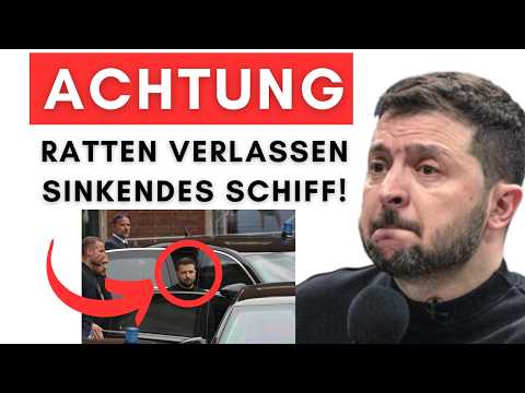 Ukraine-Politiker fliehen nach Deutschland + Selensky schickt kritischen Brief an Trump! Ukraine-Politiker fliehen nach Deutschland + Selensky schickt kritischen Brief an Trump!