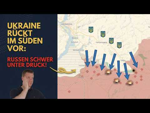 Ukraine rückt im Süden vor! Russen schwer unter Druck! Ukraine Lagebericht (572)