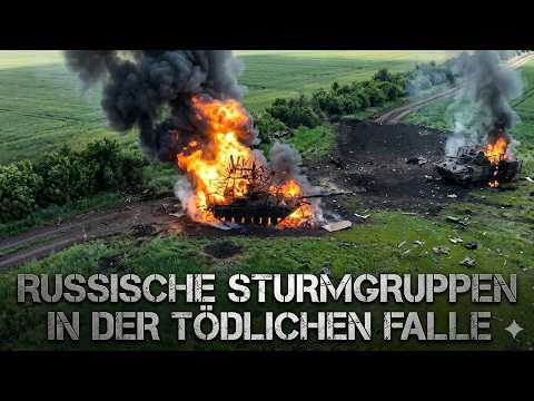 Ukraine vernichtet russische Sturmgruppen durch neue Taktik in der Todesfalle