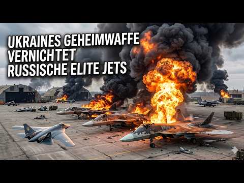 Ukraines Geheimdrohnen vernichten russische Buk-Luftabwehr und verwandeln Su-57-Jets in Schrott